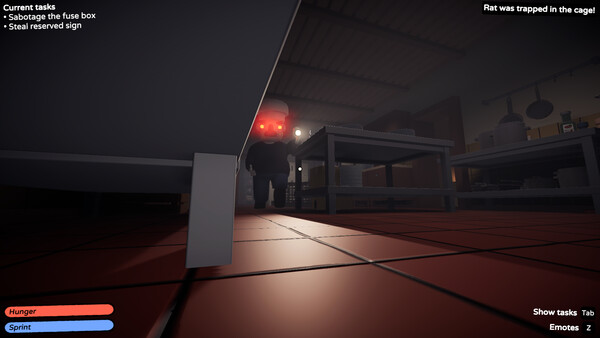 Screenshot of Rat Game.